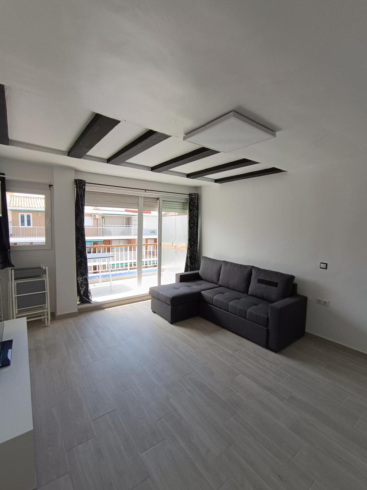Maravilloso Apartamento Atico Primera Linea Lateral Playa San Antonio Cullera Exterior photo